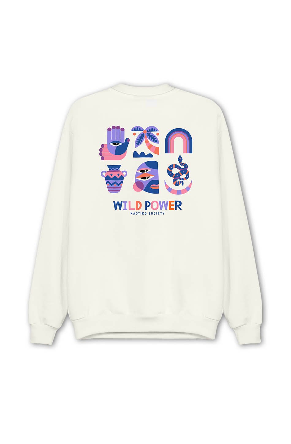 Sudadera Wild Power Organic Cotton