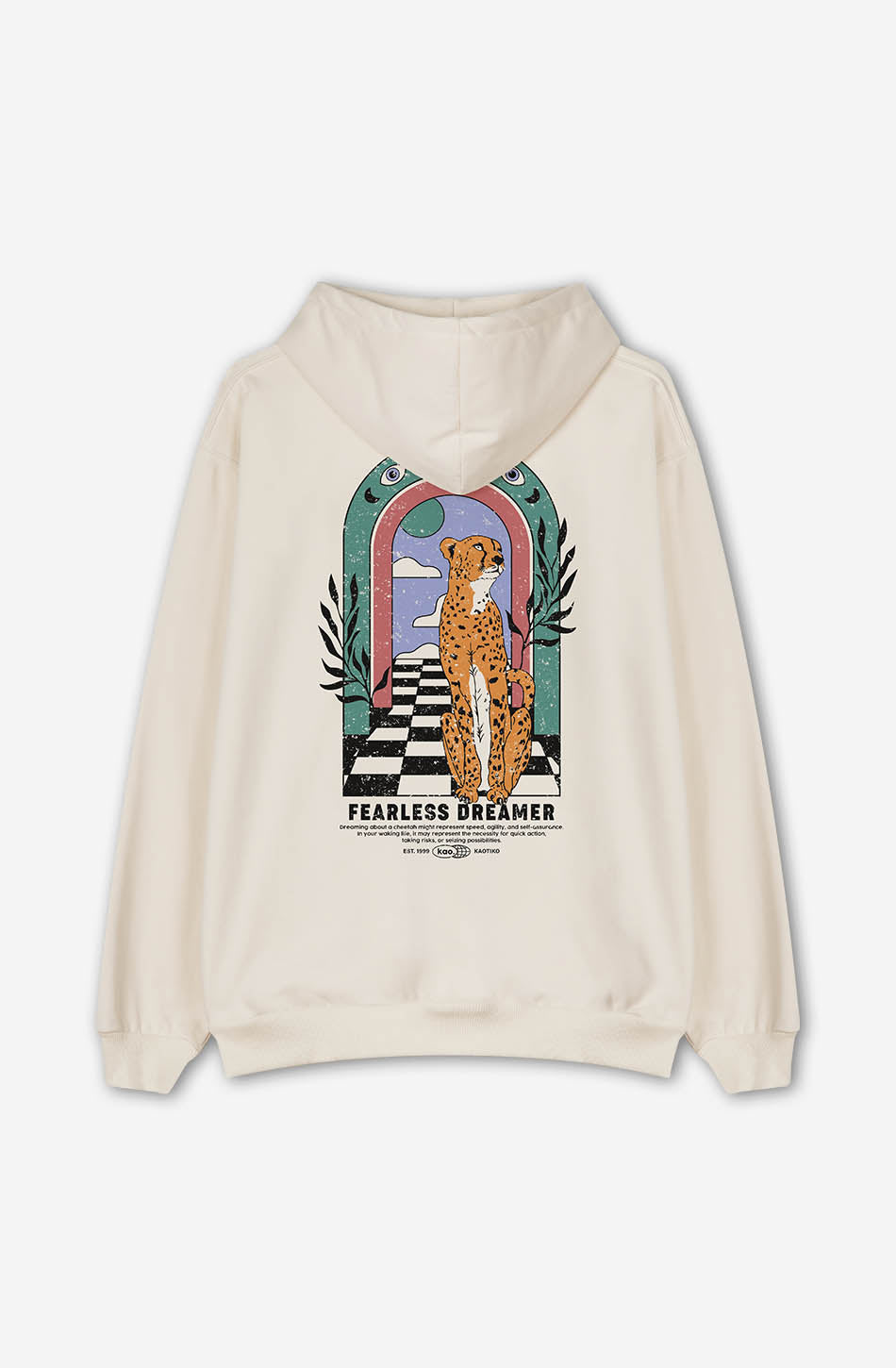 Fearless Dreamer Elfenbein-Sweatshirt