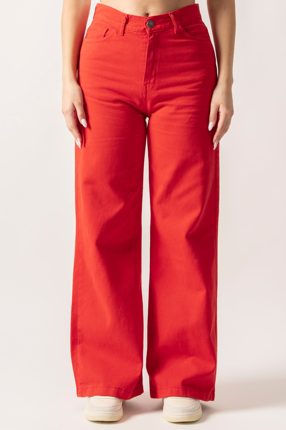 Rote Hose mit Taschenherz