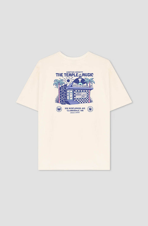 Camiseta Organic Cotton The Temple Of Music Tabacco