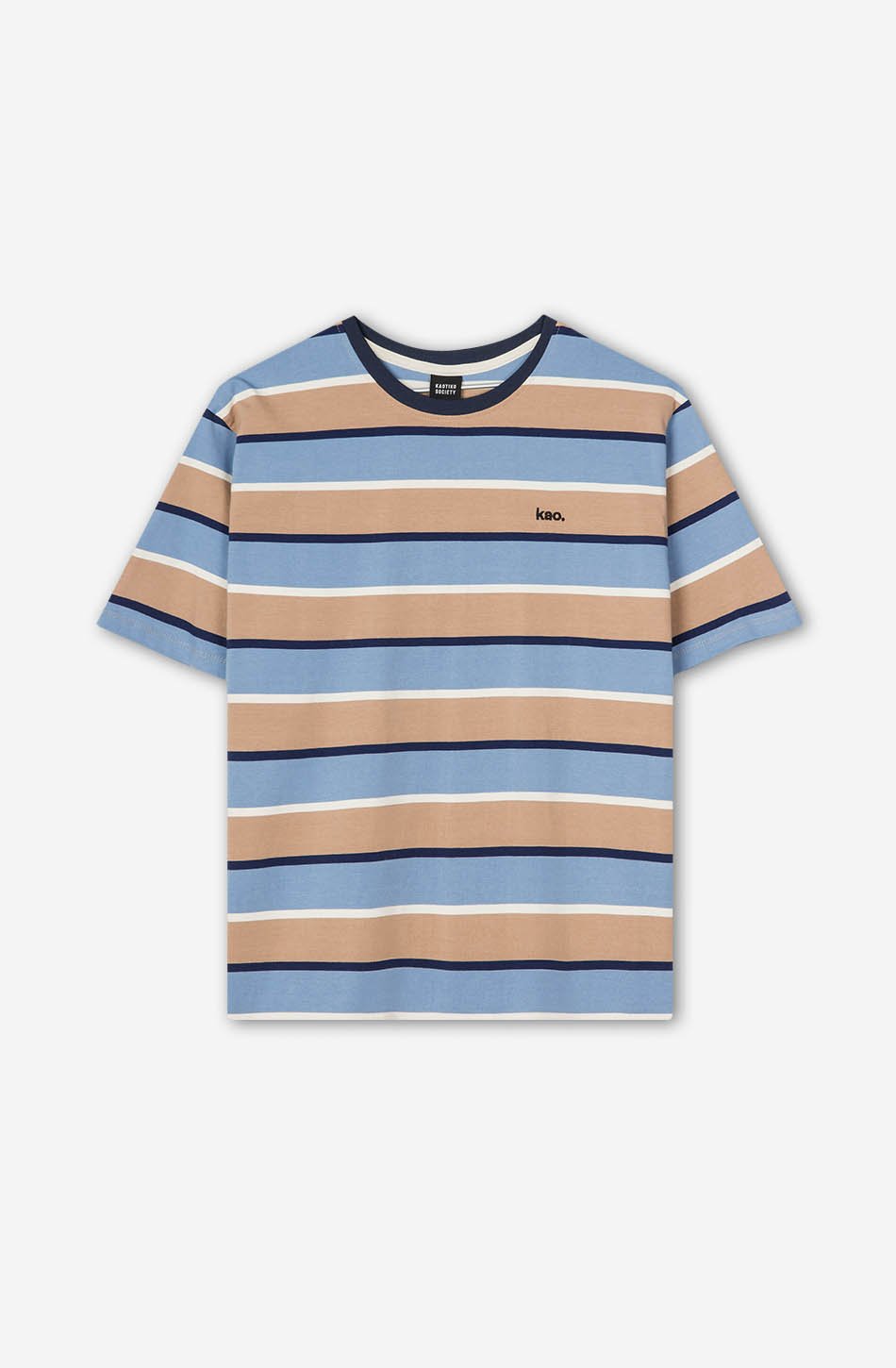 Keane Stripes Blue/ Hazelnuts T-shirt