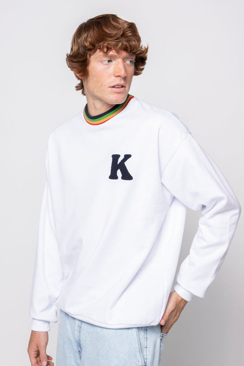 Sudadera Harding White