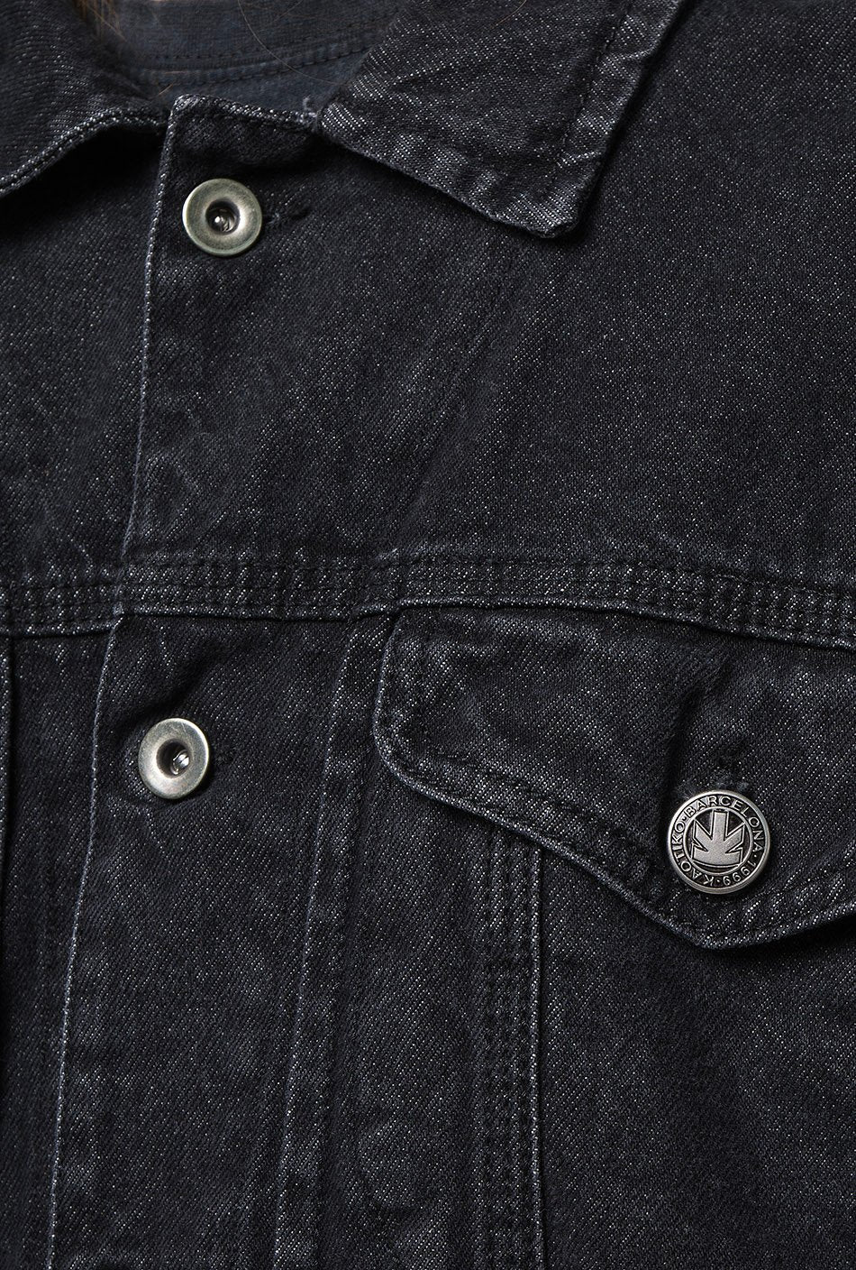 Denim black vintage jacket