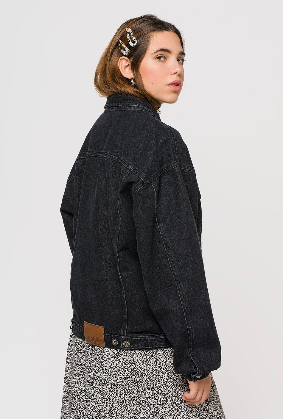 Denim black vintage jacket