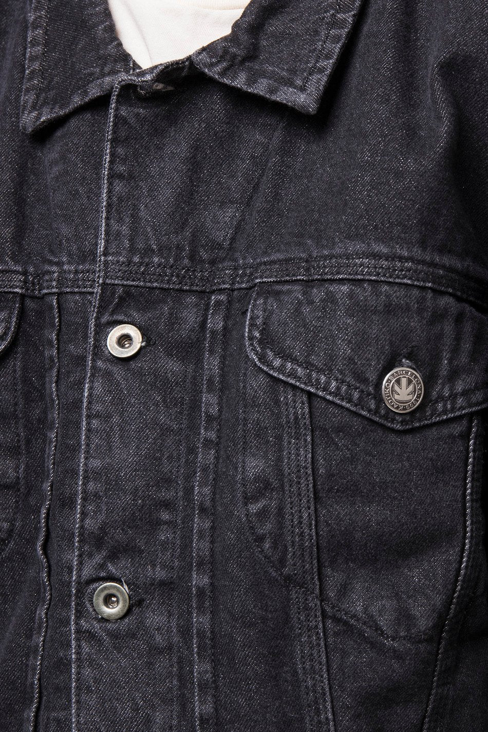 Denim black vintage jacket